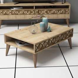 Hanah Home Mesa de Centro Argyle Roble